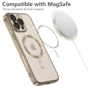 Dėklas TECH-PROTECT MAGFLEX MAGSAFE IPHONE 16 PRO MAX SHINY DESERT