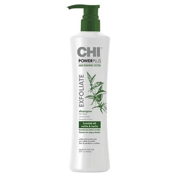 CHI PowerPlus Exfoliate Shampoo Šampūnas nuo plaukų slinkimo 946ml