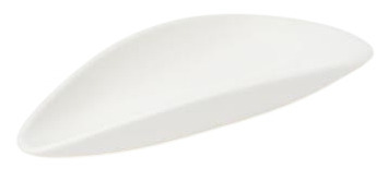 Serviravimo lėkštė Comas Plaisir 3, 13.4 cm x 2.1 cm, 5.5 cm, Balta sp.