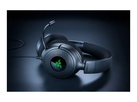 Razer Kraken V4 X Sensa HD Haptics Edition Wired Gaming Headset, Black | Razer