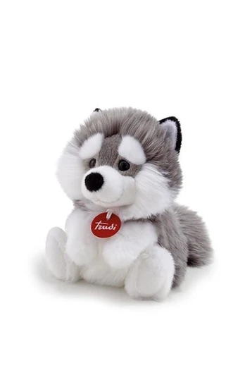 Pliušinis žaislas Trudi Husky, juodas, 18 cm