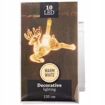 OEM kalėdinė girlianda LED, 2xAA