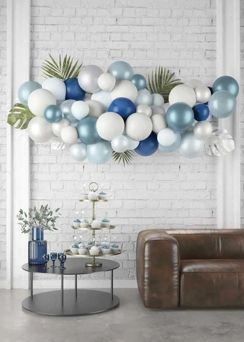 Blue Balionų dekoravimo rinkinys "Mėlyna"