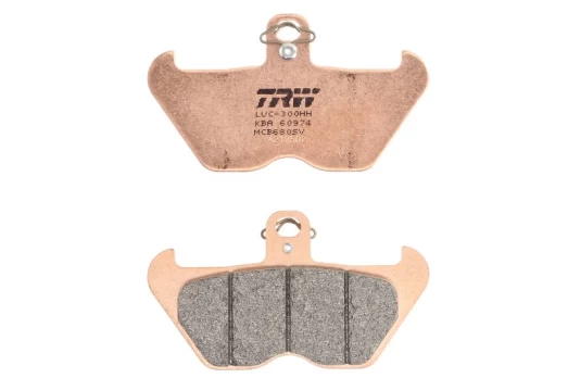 Brake pads MCB680SV TRW sinter, intended use: route fits: BETA; BMW