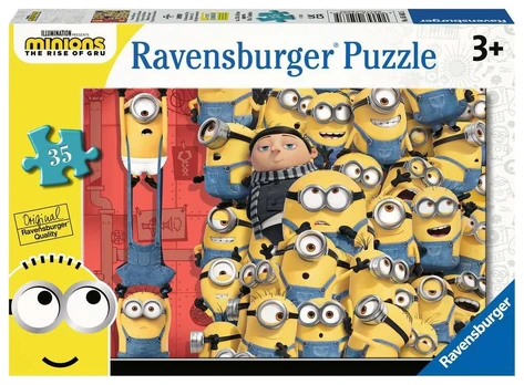 Dėlionė Ravensburger Minions 2 05063, 26 cm x 18 cm