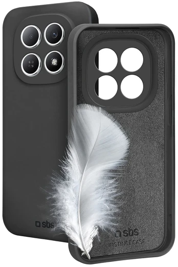Dėklas SBS Instinct Case for Xiaomi Redmi Note 15 Pro+ - Juodas
