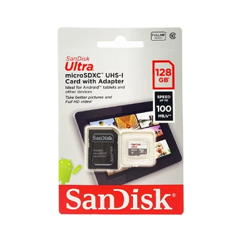 SanDisk 128GB Ultra UHS-I microSDXC Memory Card