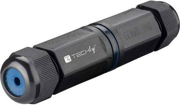 TECHLYPRO 105896 TechlyPro Modular inline jungtis RJ45 F/F Cat6 F/UTP lauko IP68