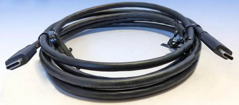 Elo Touch Solutions E969524 USB kabelis 0,61 m USB C Juoda