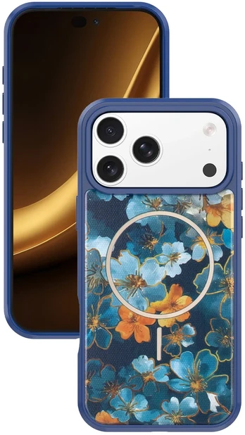 Dėklas skirtas iPhone 18 Pro // iPhone 17 Pro - Tamsiai mėlynas