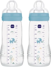 MAM - Easy Active Baby Bottle - Blue - 330ml kaina