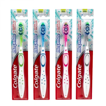 Oem "Colgate Max Baltas Medium" dantų šepetėlis