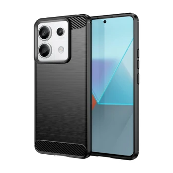 Dėklas Hurtel Carbon Case for Xiaomi Redmi Note 13 5G - juodas
