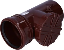 Karmat CZYSZCZAK Z SITKIEM DN110 BRĄZ