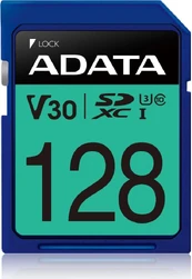 Adata MEMORY SDXC 128GB V30/ASDX128GUI3V30S-R ADATA kaina