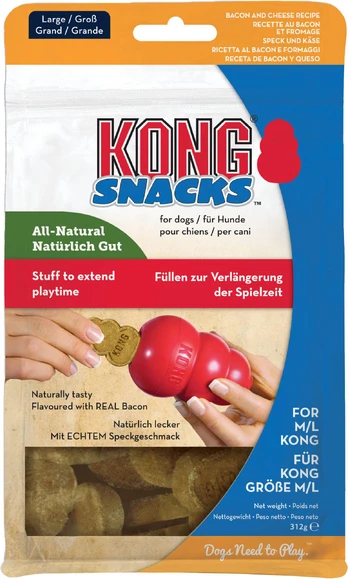 KONG - Snacks Bacon &amp; Cheese L 312G (634.6546)