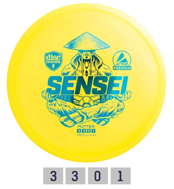 Diskgolfo diskas DISCMANIA Putter SENSEI Active Premium