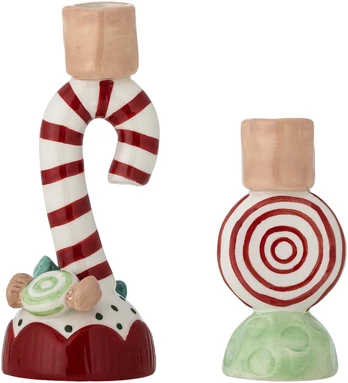 Bloomingville - Leiani Candle Holder - Multi - Ceramic