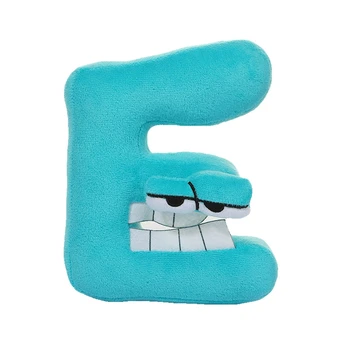 Minkštas žaislas "Raidė – E"