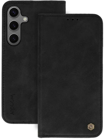 Dėklas Wonder Smart skirtas Apple iPhone 17 juodos spalvos
