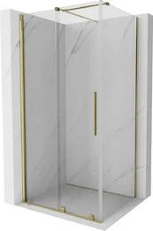 Dušo kabina Mexen Velar, Gold, 150 x 100 cm kaina