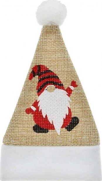 Kalėdų dekoracijos GoDan Santa skrybėlė