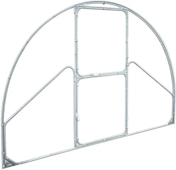 Šiltnamio TITAN 20x40 priekis-galas
