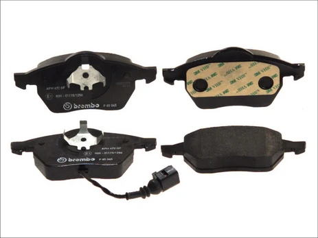 Stabdžių trinkelių rinkinys, diskinis stabdys BREMBO P85045