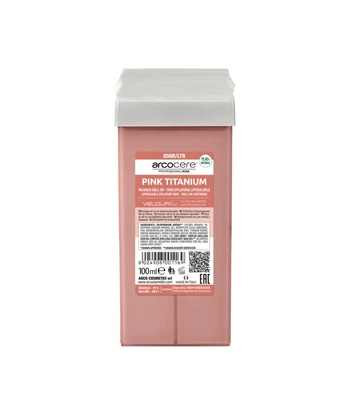 ARCOCERE depiliacinis vaškas kasetėje PINK TITANIUM, 100ml