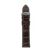 Leather strap Zeppelin brown, 20 mm kaina