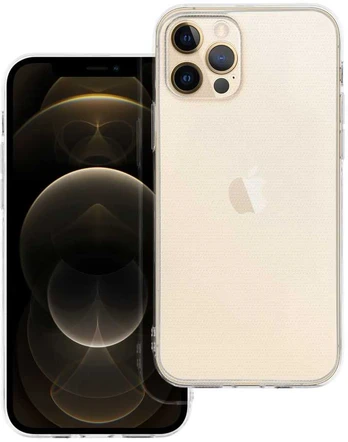 Dėklas Oem CLEAR Case 2mm for IPHONE 12 PRO (camera protection)