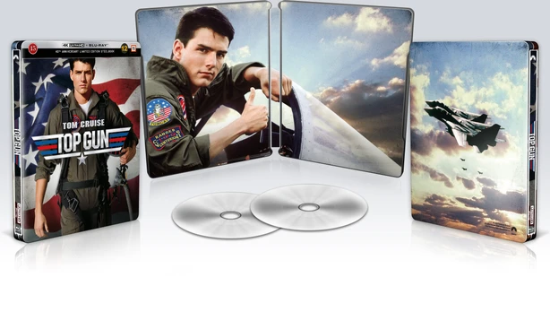 Top Gun 40th Anniversary 2-disc Steelbook (4K UHD + BD)