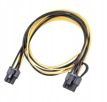 Pci-e Gpu 6 kontaktų į 6+2 kontaktų 8 kontaktų Riser kabelis 30cm