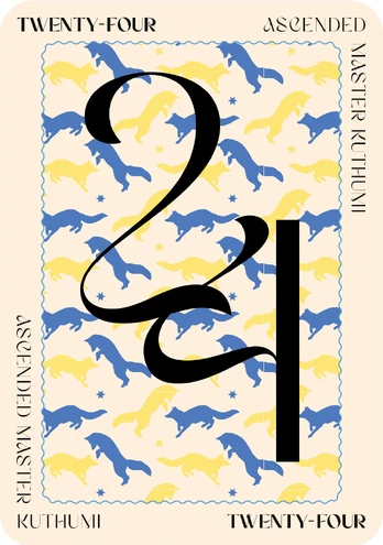 Numerology Oracle kortos Rockpool