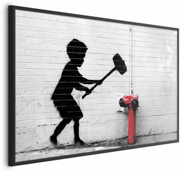 Artgeist Plakatas - Destroy the Fire Hydrant