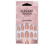 CORE COLOUR nails with glue short stiletto #blush suede 24 u kaina