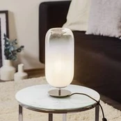 "Artemide Gople Mini" stalinė lempa balta/sidabrinė