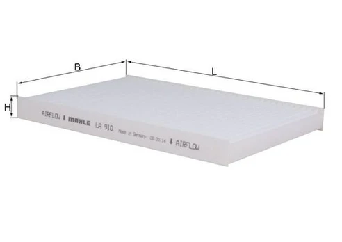 Filtras, salono oras KNECHT LA 910