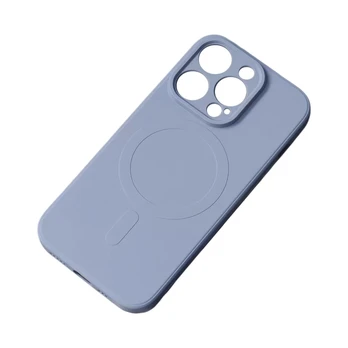 Hurtel Samsung Galaxy S25 Edge Silikoninis dėklas with MagSafe - Gray