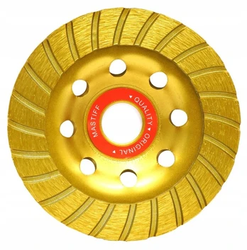 Deimantinis šlifavimo diskas 125mm, 22,2mm, TURBO