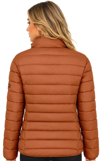 Moteriška striukė Geographical Norway Atikolor Basic, karamelinė