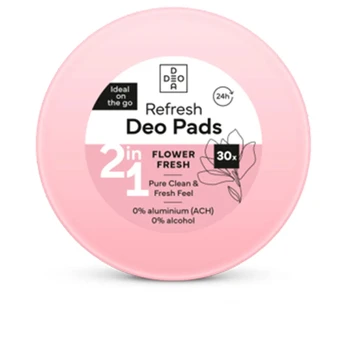 Universalūs kvepalai DEO PADS flower fresh discs 30 u