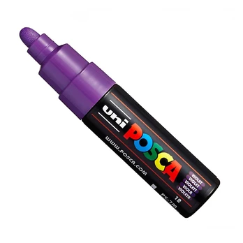 Akrilinis žymeklis Uni Mitsubishi PC-7M, 7 mm, violetinė