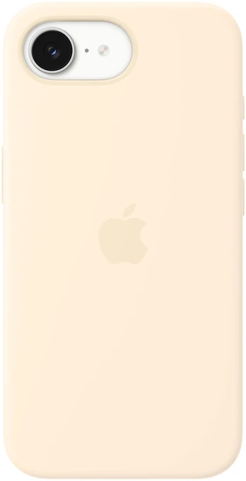 Apple iPhone 17e Silicone Case with MagSafe – Vanilla - MHWG4ZM/A