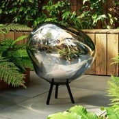 Tom Dixon LED baterinė terasos lempa „Melt large“, sidabrinė