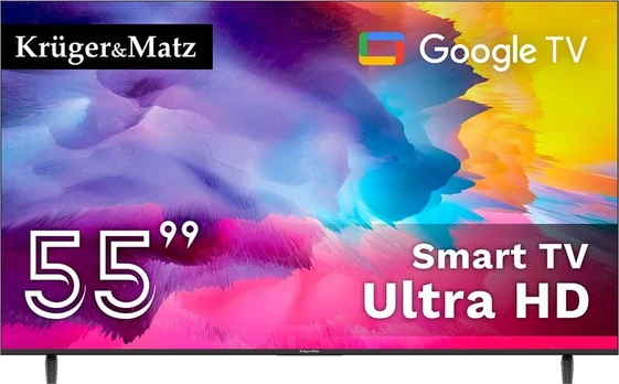 Televizorius Kruger & Matz 55" UHD