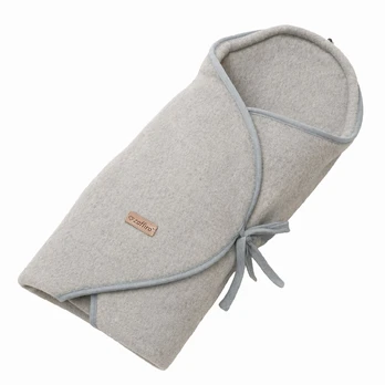 Vilnonis kūdikio vokelis Zaffiro Light Sierra 0-12m Grey