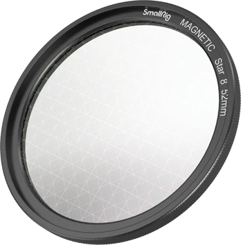 SmallRig 4218 MagEase Magnetic Star-Cross Filter Kit (8 Points) 52mm