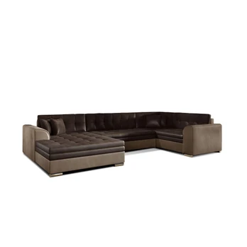 Kampinė sofa Damario, audinys Monolith 29, Monolith 09