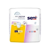SENI sauskelnės ACTIVE NORMAL premium, L, 30 vnt. kaina